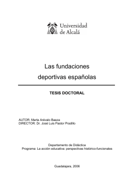 Indice y Tesis - Universidad de Alcalá