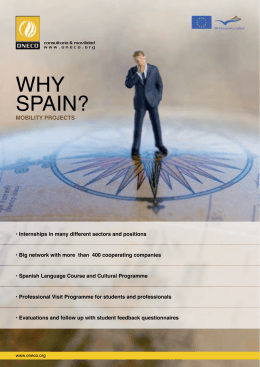 WHY SPAIN?