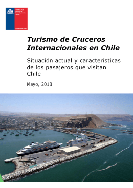 Turismo de Cruceros Internacionales en Chile
