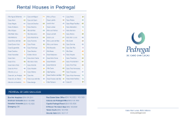 Rental Houses in Pedregal