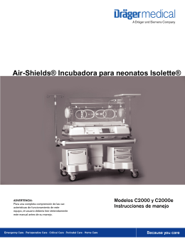 Air-Shields® Incubadora para neonatos Isolette®