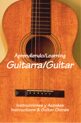 Guitar Book Text - Manantial de Aguas Vivas