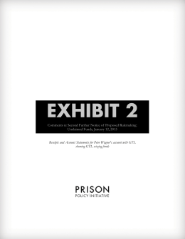 EXHIBIT 2 - Prison Policy Initiative