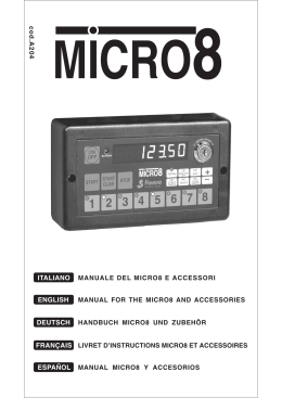 Manual del MICRO8