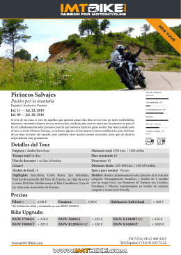 Pirineos Salvajes - Iberian Moto Tours