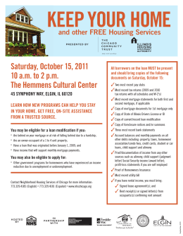 Saturday, October 15, 2011 10 a.m. to 2 p.m. The