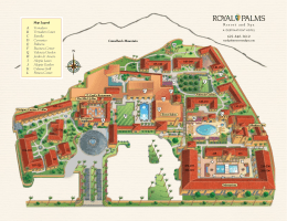 Resort Map - Royal Palms Resort & Spa