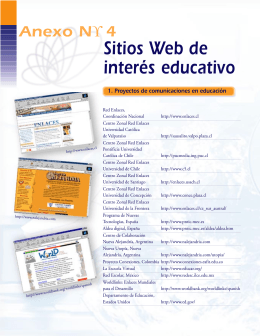 4 Sitios Web de interés educativo