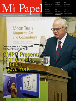CMPC Presenta Lágrimas de Luna en Nueva York