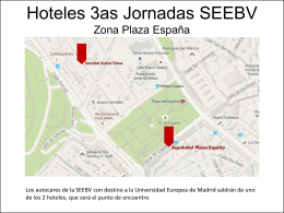 PROPUESTAS HOTELES MADRID PLAZA ESPAÑA