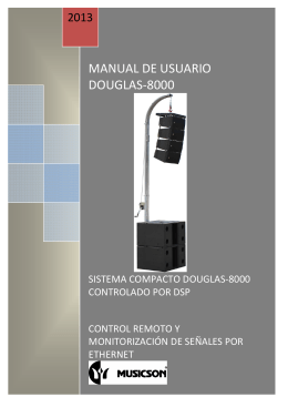 MANUAL DE USUARIO DOUGLAS-8000
