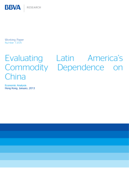 Evaluating Latin America`s Commodity