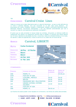 Prf Cruceros Carniva.. - Peruvian Universal Groups