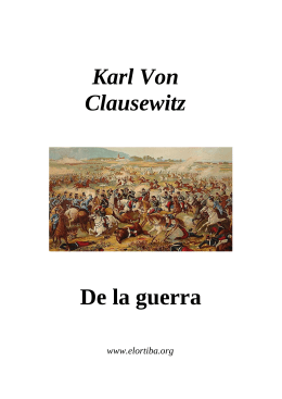 Kart von Clausewitz