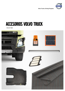Descargar el folleto de accesorios del Volvo FMX (pdf