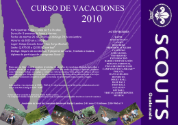 CURSO DE VACACIONES - Escuela Virtual para Padres y Madres