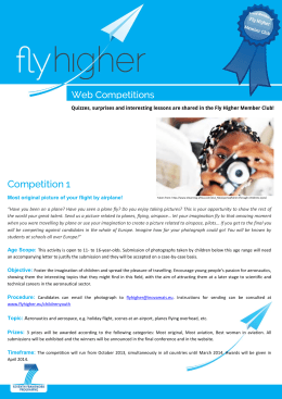Competition 1 - Fly Higher Project