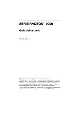 SERIE RADEON™ 9200