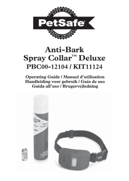 Anti-Bark Spray Collar™ Deluxe