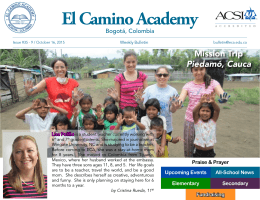 all-school news - El Camino Academy