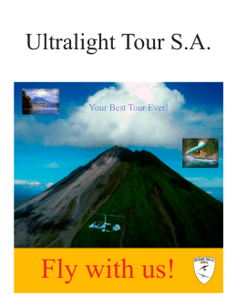 Ultralight Tours S.A. Tourbeschreibung