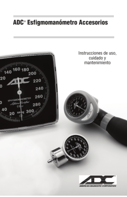 ADC® Esfigmomanómetro Accesorios