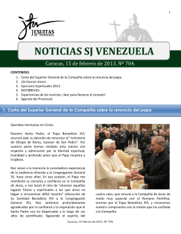 Noticias SJ 15 de Febrero 2013