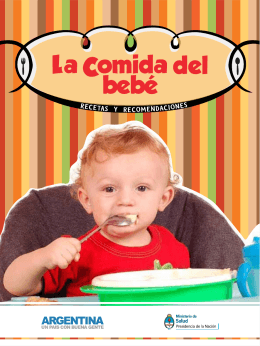 comida del bebé Recetas y recomendaciones
