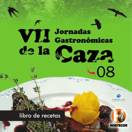 libro de recetas - Turismo de Córdoba