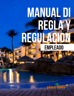 MANUAL DI RELGA Y REGULACION | 1