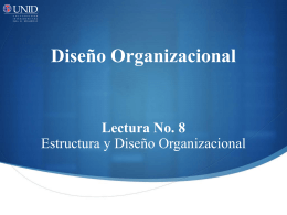 5 Estructura divisional - UNID