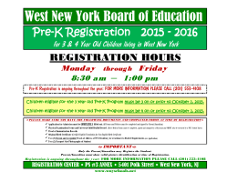 West New York Board of Education