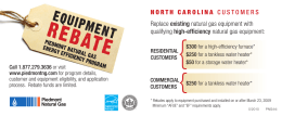 NORTHCAROLINACUS TO MERS Replace existing natural gas