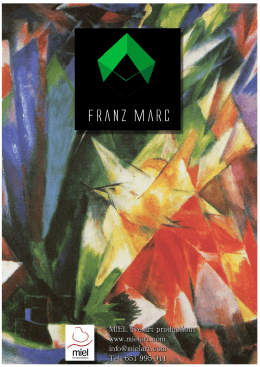 Franz Marc MIEL live art