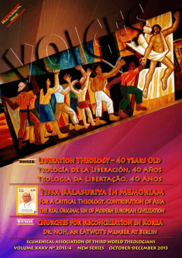 LIbERATION THEOLOGY – 40 YEARs OLD