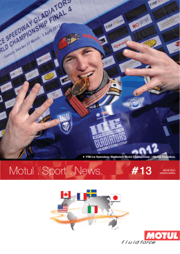 # Motul . Sport . News 13