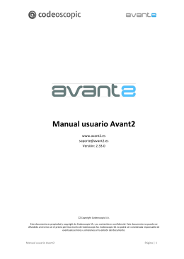 Manual usuario Avant2