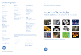 Inspection Technologies - GE Measurement & Control