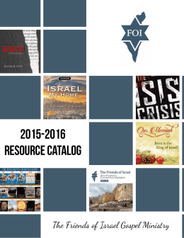 2015-2016 RESOURCE CATALOG