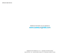 Manual del producto Samsung 3.5" PATA ( )