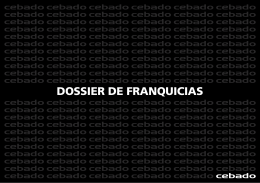 DOSSIER DE FRANQUICIAS