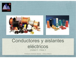 8° C2 - Conductores y aisladores. Formas de electrizar