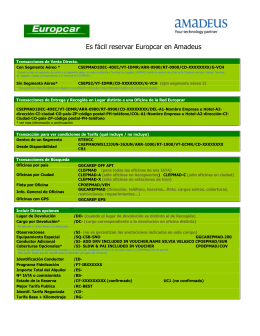 Nueva guía Europcar Amadeus pdf