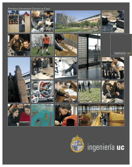 2007 - Ingeniería UC - Pontificia Universidad Católica de Chile