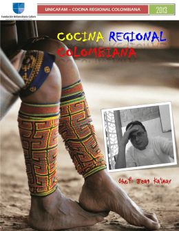 UNICAFAM – COCINA REGIONAL COLOMBIANA