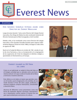 Eventos - Colegio Everest