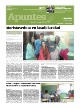 Articulo PES - Colegio Marista de Málaga