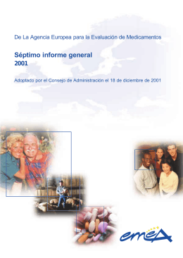 Annual Report 2001 - European Medicines Agency