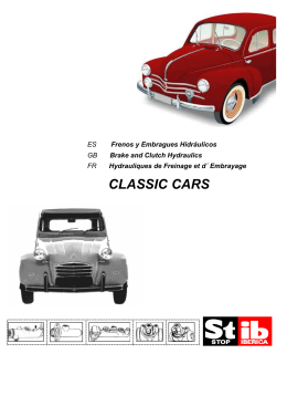 Catálogo coche clásico