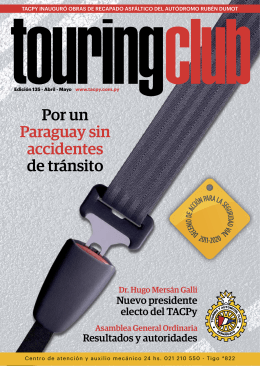 Abril 2013 - Touring y Automóvil Club Paraguayo